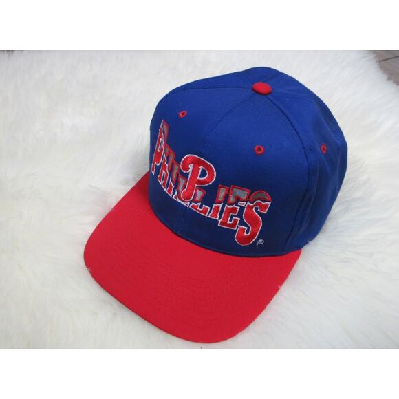 Vintage PHILADELPHIA PHILLIES Grosscap GCC G Cap Hat MLB 90s